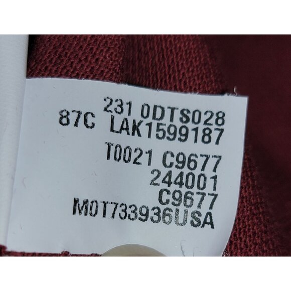 Brunello Cucinelli Burgundy Polo EU 48 NWT 100% Cotton - Picture 7 of 11
